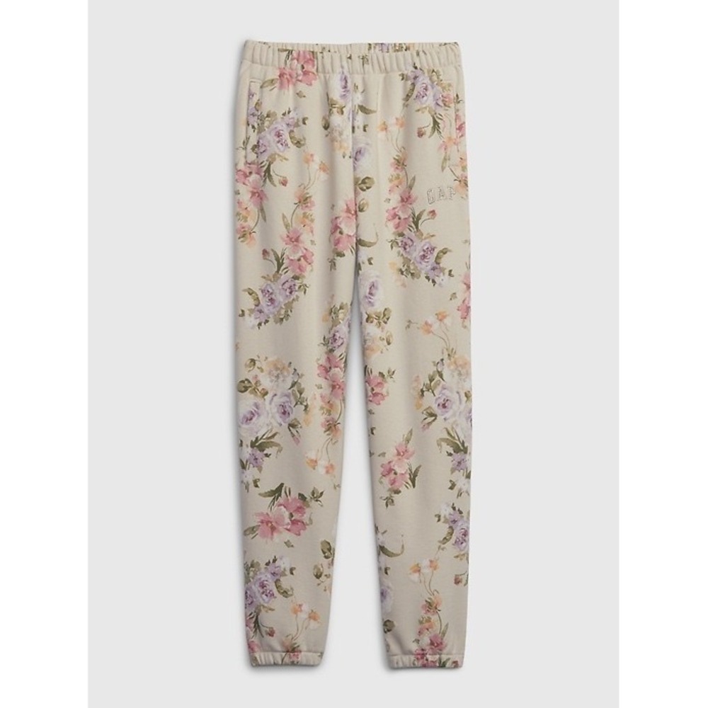 Gap‎ x Loveshackfancy Cream Floral Joggers Size  Large